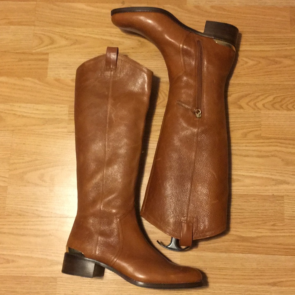 Brown Leather Louise et Cie riding boots